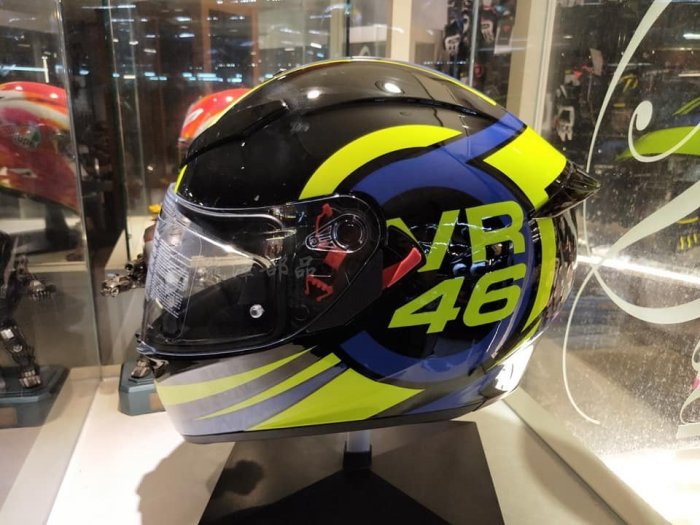 瀧澤部品義大利AGV K3 SV 全罩安全帽RIDE 46 內藏墨片亞洲版彩繪透氣