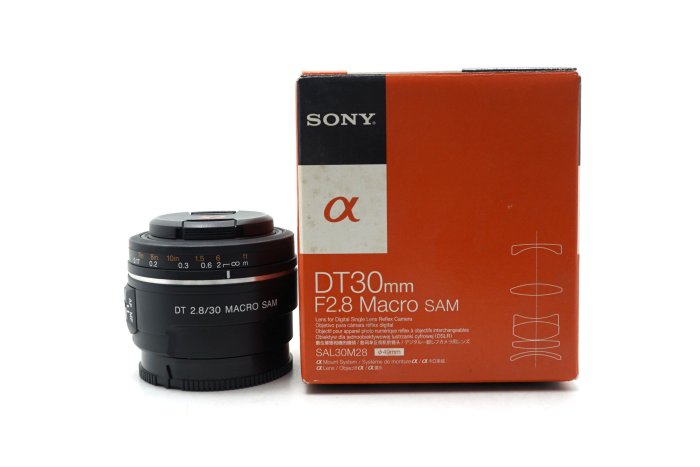 台中青蘋果】Sony DT 30mm f2.8 MACRO SAM SAL30M28 二手鏡頭