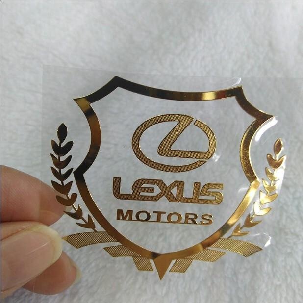 汽車館 適用Lexus 凌志CT RX ES200 IS250汽車貼紙凌志改裝車貼裝飾車標貼