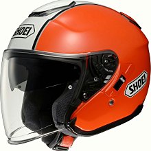 全新現貨∼可分期∼日本SHOEI J-Cruise CORSO TC-8橘白3/4安全帽含墨片