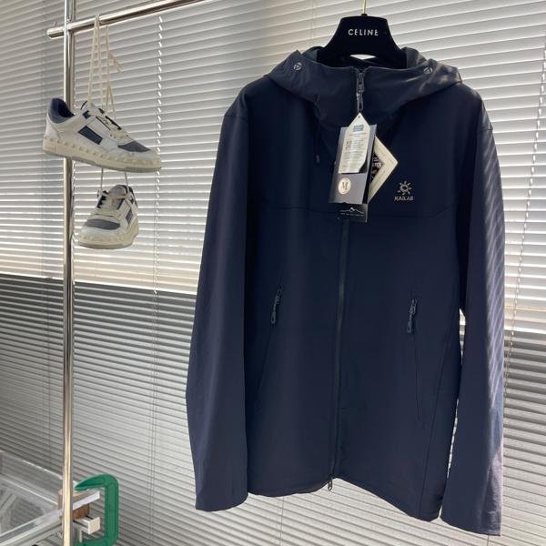 『名品站』KAILAS秋冬新款時尚休閒外套 英倫風型男連帽外套 原單大牌 專櫃精品M8軟殼防風彈力耐磨戶外夾克運動服512AT1061