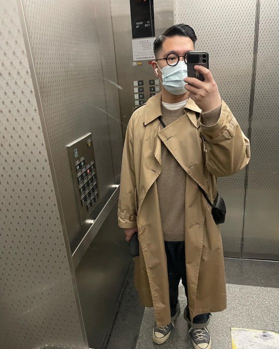 完売！AURALEE FINX BIG TRENCH COAT AURALEE -Finx Polyester Big Trench Coat- | twelve blog