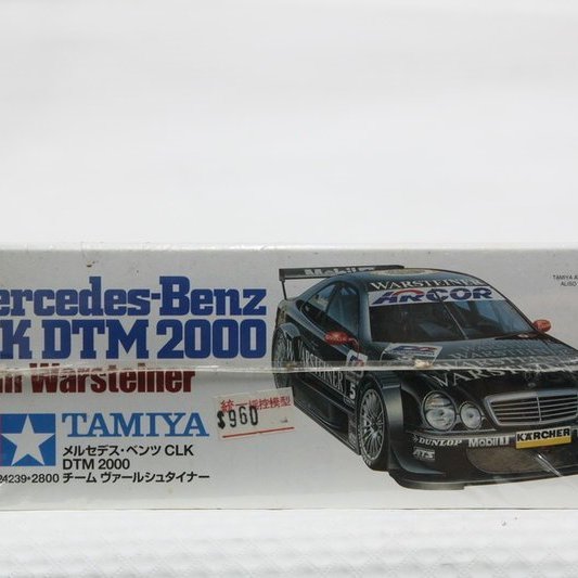 KIT RARE TAMIYA 1/24 Mercedes Benz CLK DTM2000 Team D2 du Japon 7900