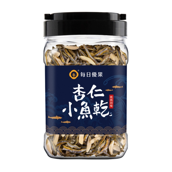 罐裝杏仁小魚乾X3免運組 每日優果