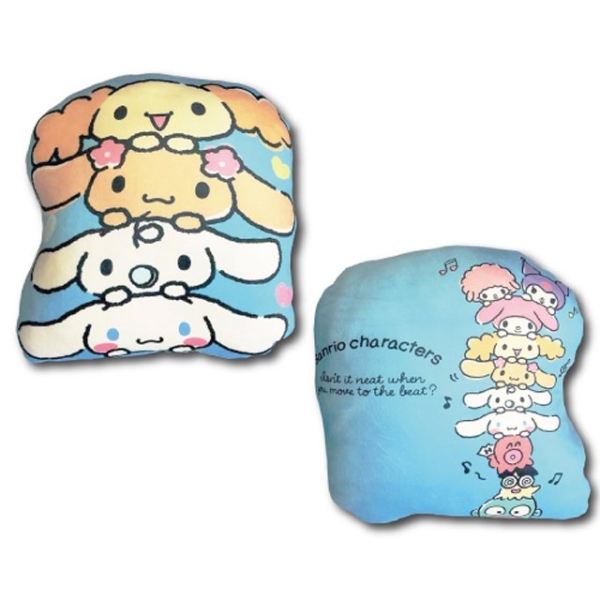 【震撼精品百貨】大耳狗 Cinnamoroll~日本三麗鷗Sanrio大耳狗 靠墊抱枕50×30cm 堆疊款*13680