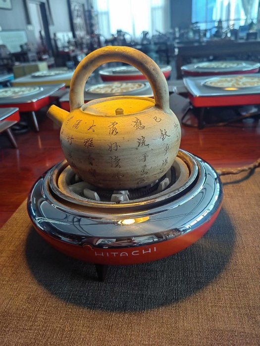 可議價【二手】日本電爐，中古電爐，電爐絲電爐，日本進口原裝中古電爐絲老茶爐，1號日立電爐，五十年代2317【古韻閣】