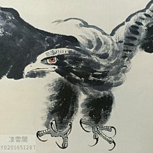 JP35【徐悲鴻】飛鷹,精品四尺中堂純手繪作品| Yahoo拍賣