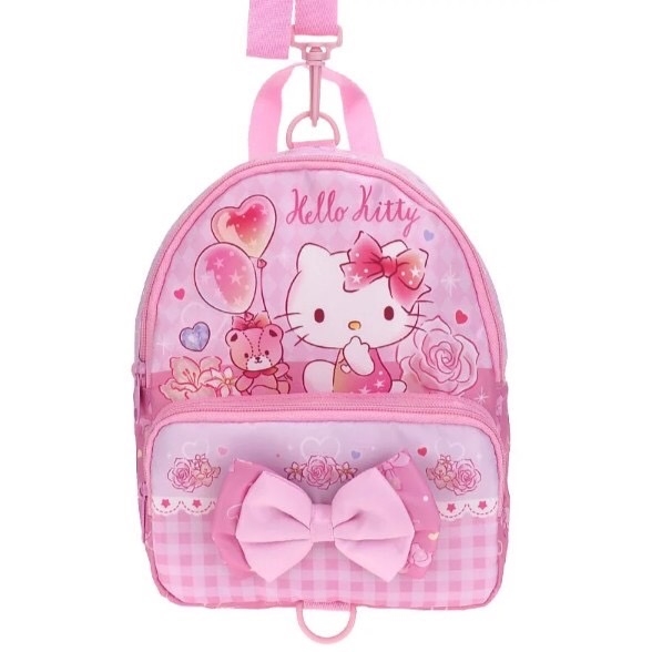 【震撼精品百貨】凱蒂貓 Hello Kitty~日本SANRIO三麗鷗 KITTY 兒童用後背包-蝴蝶結*99621