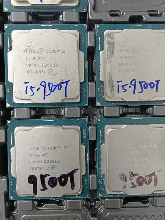 英特爾9代CPU  i5-9500t    拆機正式版  有輕微撞角功能正常 [1]拍前請仔細核對外觀.外觀問題不退換！-【米酷電腦數碼配件】