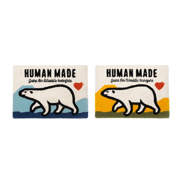 Human Made POLAR BEAR RUG シロクマ ラグマット Human Made POLAR BEAR RUG シロクマ ラグマット - メルカリ