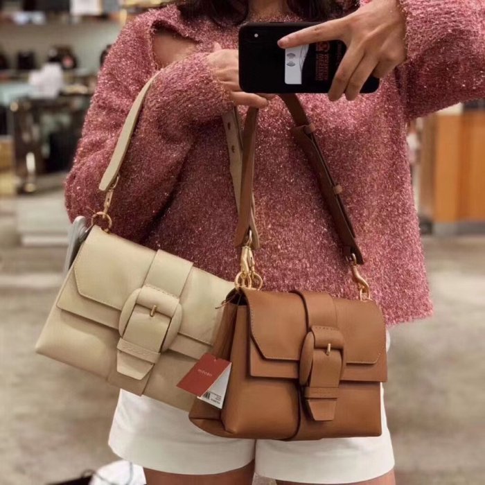 ╭☆包媽子店☆Oroton Frida Mini Satchel 澳洲輕奢品牌牛皮兩用肩帶((3色顏色))