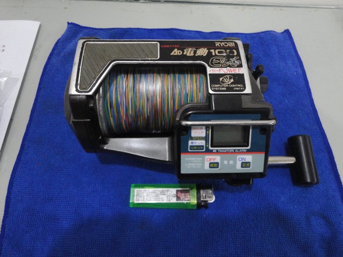 日本製海炮RYOBI HI POWER AD-100 電動捲線線器-17 | Yahoo拍賣