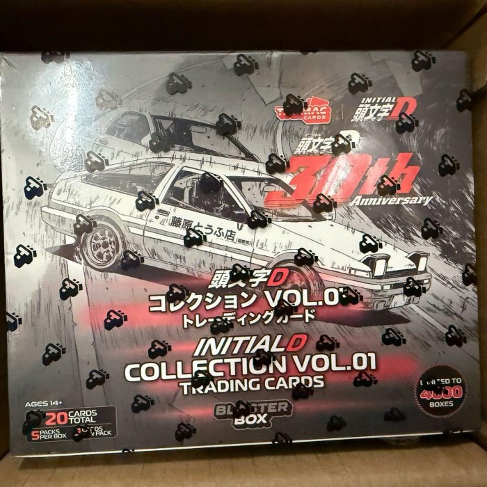 最後數量］頭文字D Vol.01-30週年紀念版Initial D Collection Vol.01