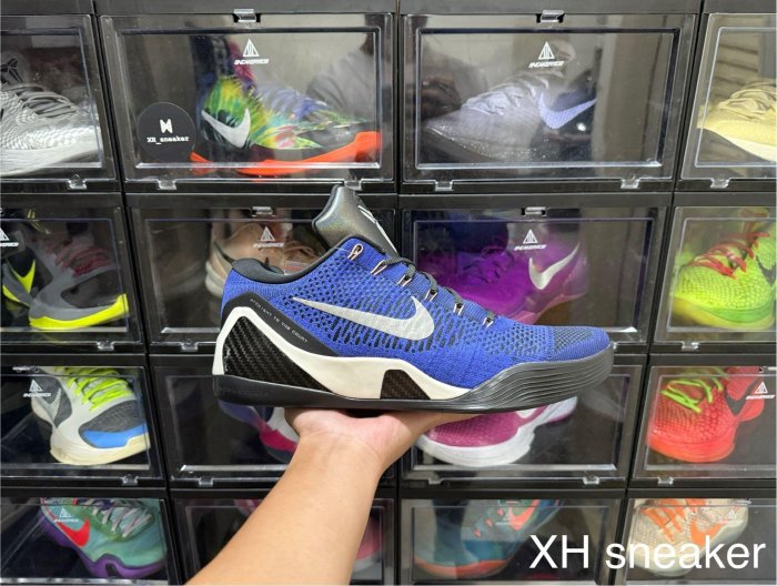 【XH sneaker】Nike Kobe 9 Elite Low Protro “EYBL” 藍黑us13