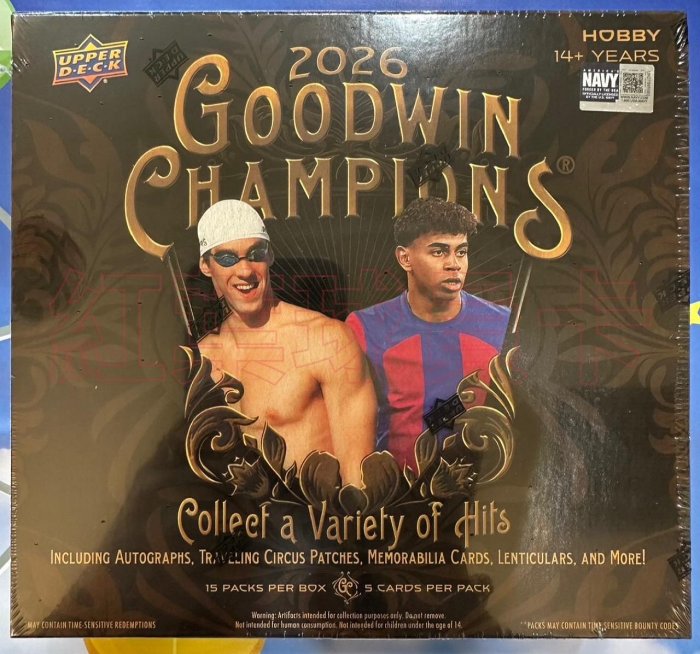 【紅葉球員卡】2026 Upper Deck Goodwin Champions古德溫冠軍綜合收藏卡系列 盒卡 配貨組