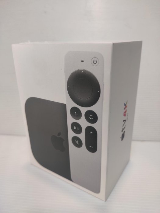 全新未拆Apple TV 4K 多媒體轉接盒A2737 64GB WiFi 機上盒拆封不可退