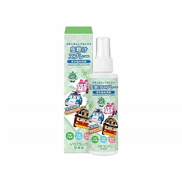 Yorsun 悠森兒 草本驅蚊噴霧(100ml) POLI波力【小三美日】