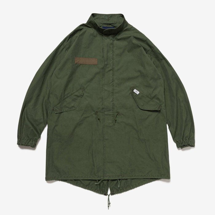 日貨代購CITY】2024AW DESCENDANT D-65 OXFORD COAT 軍事外套大衣現貨