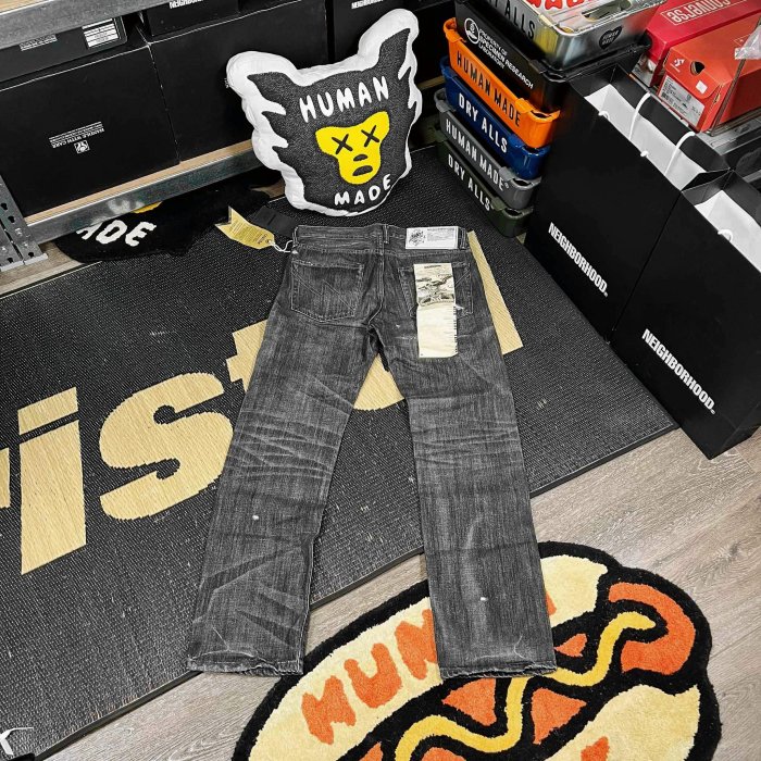 パンツ NEIGHBORHOOD BEADED SAVAGE NARROW NEIGHBORHOOD BEADED SAVAGE NARROW NEIGHBORHOOD - NEIGHBORHOOD 112