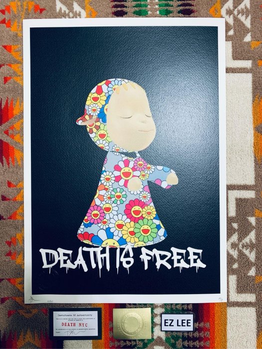 DEATH NYC 版畫奈良美智系列| Yahoo拍賣
