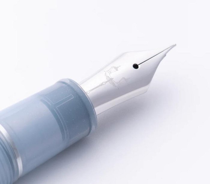 日本寫樂Sailor Professional Gear 18K 鋼筆銀山雪灰八文字屋限定
