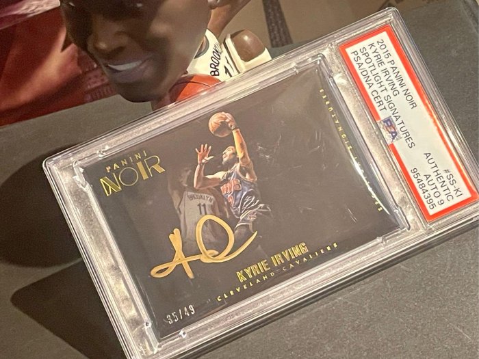 【サイン入り】2015-16 Panini Noir Kyrie Irving サイン入り】2015-16 Panini Noir Kyrie Irving 2015-16 Panini
