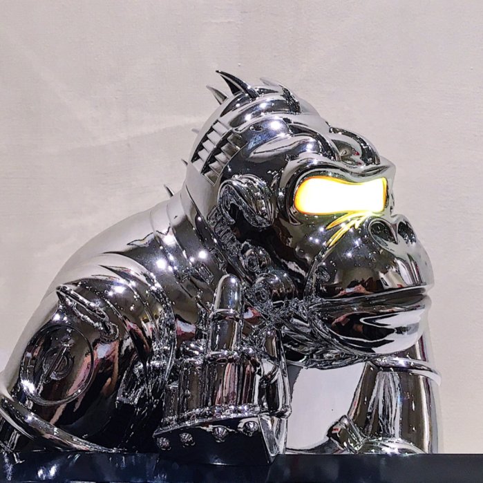 ⭐︎SORAYAMA ROBOT GORILLA 空山　ロボットゴリラ　シルバー ⭐︎SORAYAMA ROBOT GORILLA 空山 ロボットゴリラ シルバー