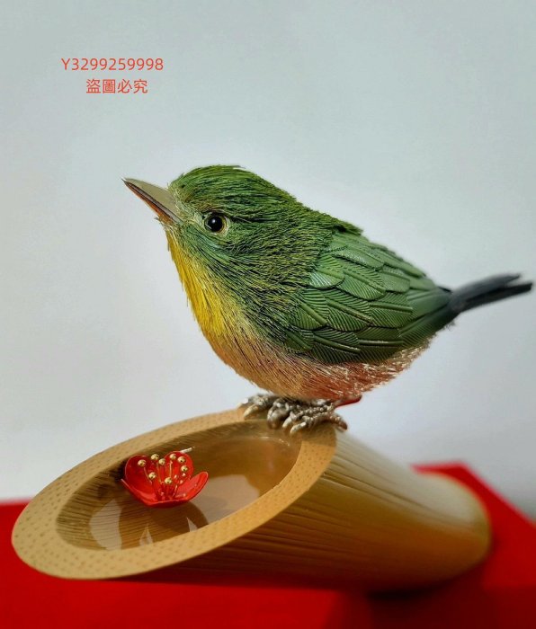 世界頂級銀器名家大淵光則作品純銀動物《麗鳥》系列之《初音