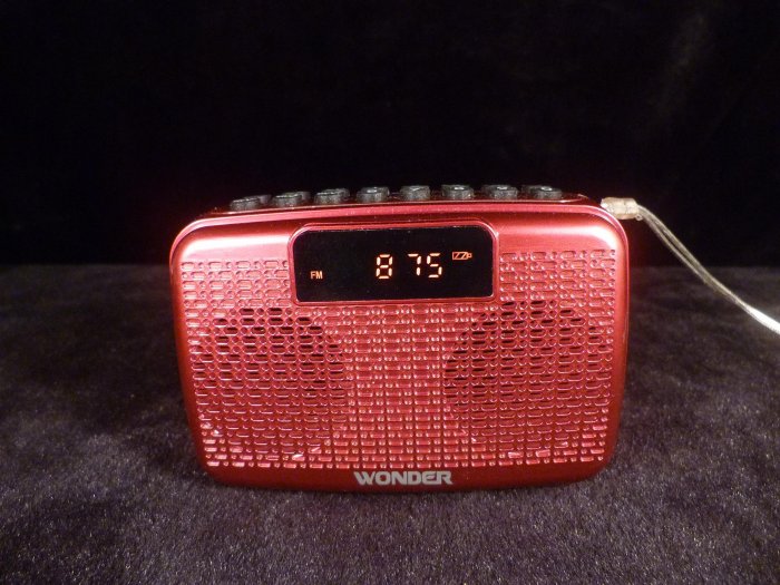 古玩軒~二手收錄音機.功能正常~WONDER 藍牙 USB TF 收錄音機 WS-T036U~SSS515