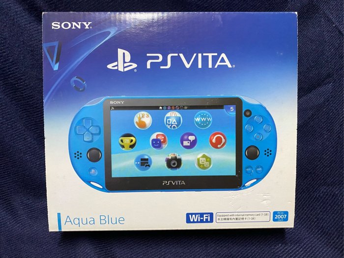 Sony PSVita PCH-2007 Aqua blue 水藍色掌機全新品| Yahoo拍賣