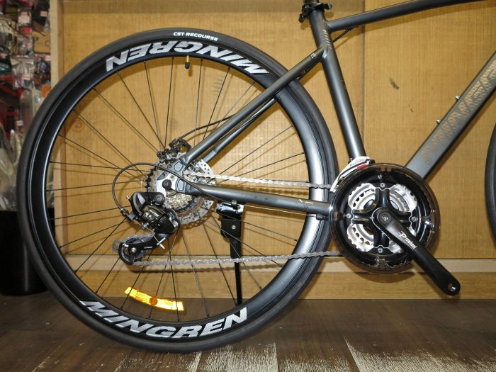 冠鑫自行車】MINGREN 新風速二代SHIMANO 21速700C 機械碟煞鋁
