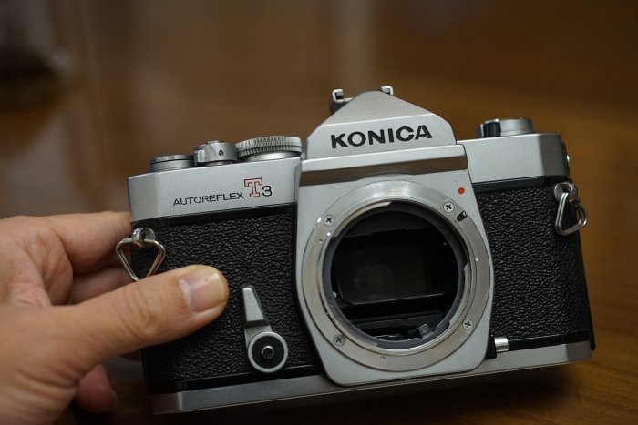 售】Konica Autoreflex T3 重曝加購馳名德味Hexanon AR 50mm F1.4 & F1