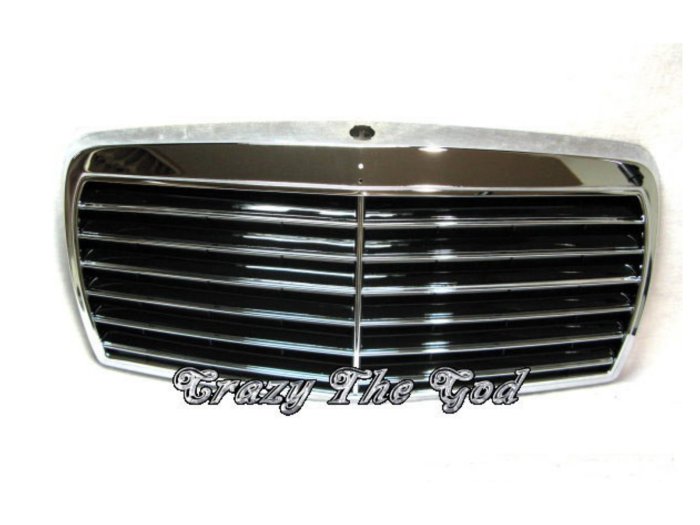 卡嗶車燈 Benz 賓士 E-CLASS W124 85-93  13線款 水箱罩/水箱護罩 中網 水柵