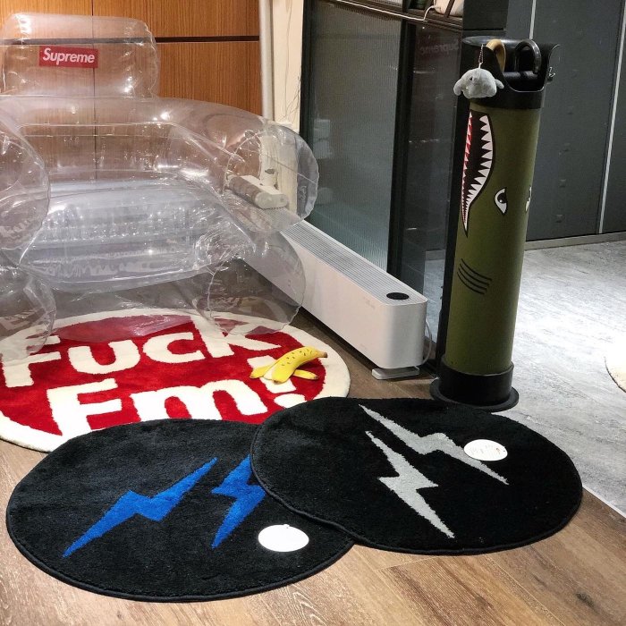 希望商店】fragment design x G1950 icon logo rug (大型) 聯名