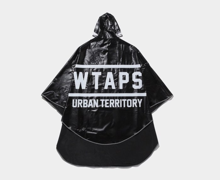 wtaps Rain Poncho the conveni ダブルタップス 黒 WTAPS THE CONVENI ザ コンビニ x ダブルタップス PONCHO