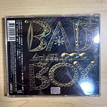 臺版張惠妹絕版音樂專輯2 II A-MEI BAD BOY CD 華首版原盒哭不出【金色