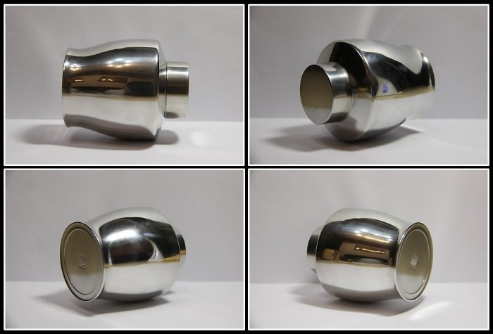 勇福堂》】日本茶道具－靜壽居藏苑造【純錫通僲（仙）式茶葉罐（茶罐