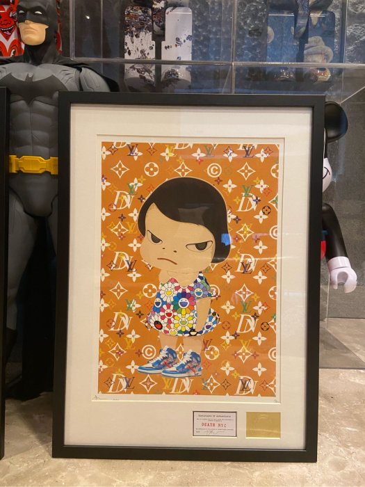 DEATH NYC ⭐️CAWS⭐️草間弥生 death nyc 世界限定100枚 KAWS 草間彌生 かぼちゃ - メルカリ