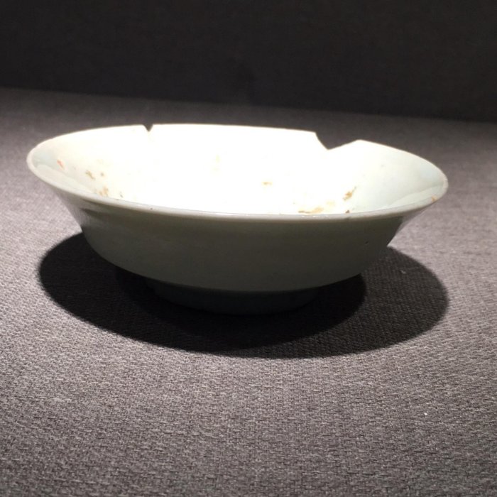 白磁 陰刻紋 茶碗 宋元時代 幅約12.1cm 07bedcde-4d31-4740-b43d-