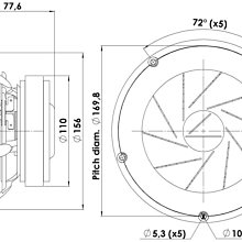 世華音響*業界頂尖單體製造廠丹麥Scanspeak Revelator 18W/8531G00
