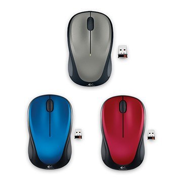 【捷修電腦。士林】 Logitech M235 羅技無線光學滑鼠 紅色   $  549