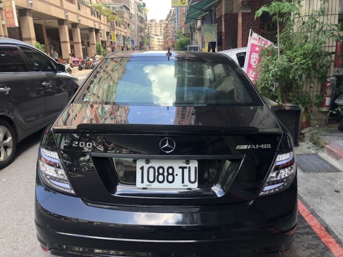 新店【阿勇的店】C300 C200 C250 尾燈 W204 黑框版光導型LED尾燈/ W204 尾燈/SONAR製造