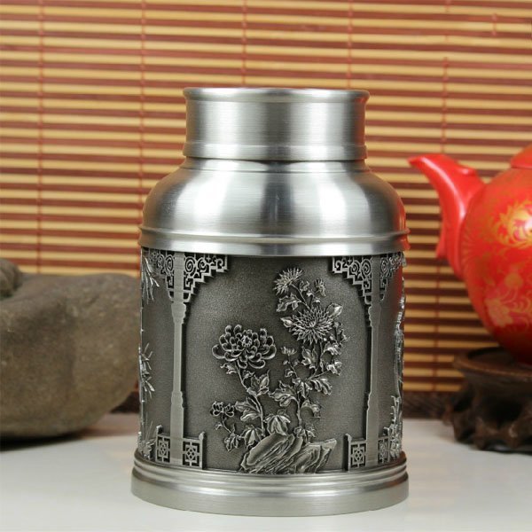 5Cgo 【批發】含稅會員有優惠10195809280 馬來西亞梅蘭竹菊純錫錫罐錫