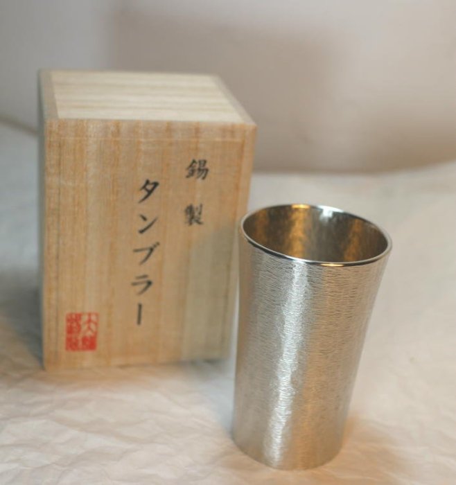 OSAKA SUZUKI~日本製造~大阪錫器~ts1~25-1-1~錫杯~150ml~錫製品~超取免