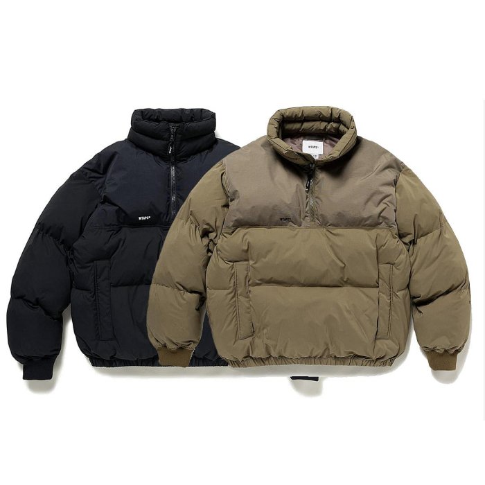 希望商店】 WTAPS TTL JACKET POLY WEATHER SIGN 23AW 半拉鍊棉