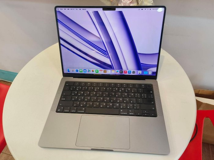 【艾爾巴二手】Macbook pro 10C16G M1 pro/16G/512G 14吋 灰#二手筆電#漢口店 66YL6