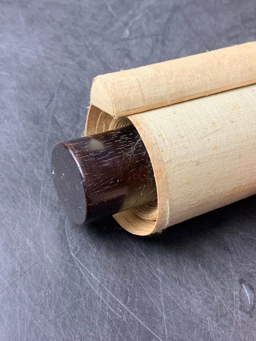 藏舊尋寶屋】昭和時期書法家書落款「神字」水墨字畫/畫軸/掛軸《手繪