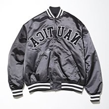 日貨代購CITY】NAUTICA Reversible Varsity Jacket 緞面雙面穿棒球外套
