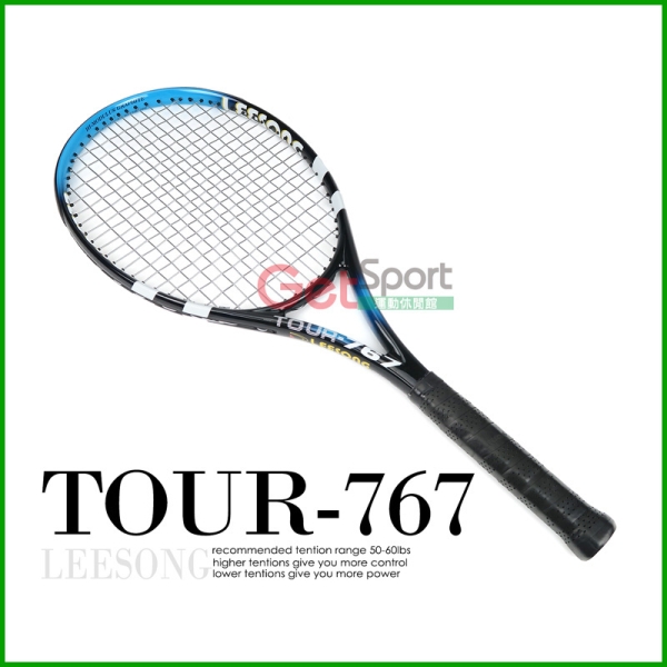蛋形網球拍TOUR-767(選手拍/LEESONG/網拍/攻擊拍/GetSport)