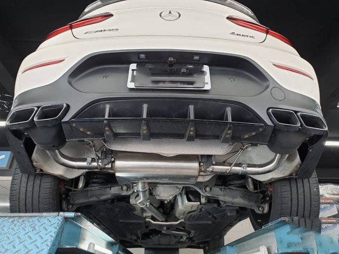 【YGAUTO】VVS 排氣管 MERCEDES GLC200 GLC250 GLC300 2.0T 2016-